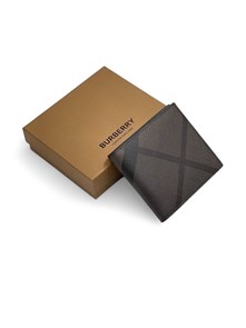 BURBERRY портмоне клетка коричневое ПМ-0928