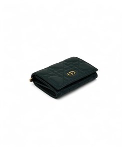 DIOR визитница зеленая кожа ВЗ-00327