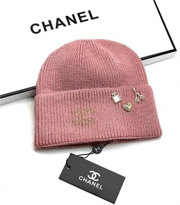 CHANEL шапка розовая ШП-00563
