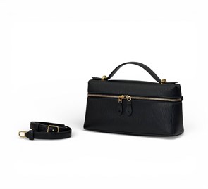 {{photo.Alt || photo.Description || 'LORO PIANA сумка средняя кожа эпи черная золото'}}