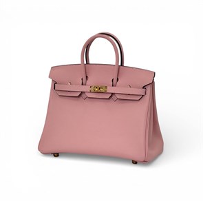 HERMES сумка Birkin кожа Свифт 25 см золото СК-00710