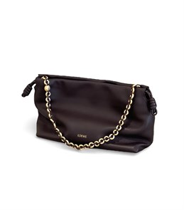 LOEWE клатч гладкая кожа бордовый НС-00741