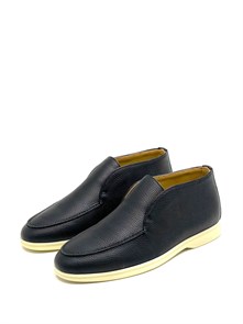 {{photo.Alt || photo.Description || 'LORO PIANA лоферы высокие кожа черные на белой подошве'}}