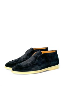 {{photo.Alt || photo.Description || 'LORO PIANA лоферы высокие замша темно-графитовые на белой подошве'}}