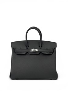 {{photo.Alt || photo.Description || 'HERMES сумка Birkin 25 см кожа Того черная серебро'}}