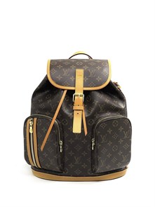 LV рюкзак коричневая монограмм бежевая кожа РК-00357