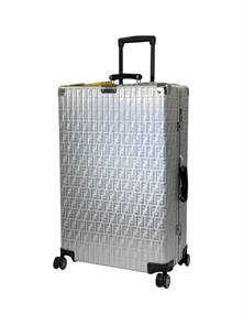 FENDI 70 см чемодан серебро черная ручка ЧМ-1301