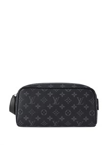 {{photo.Alt || photo.Description || 'LV несессер Dopp Kit 2 молнии с ручкой серый канва монограмм'}}