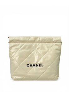 {{photo.Alt || photo.Description || 'CHANEL сумка 22 small в клетку гладкая кожа молочная'}}