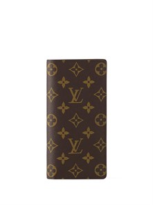 LV купюрница Brazza коричневая монограмма КП-0604