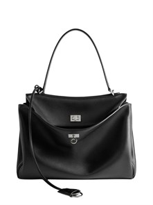 {{photo.Alt || photo.Description || 'BALENCIAGA сумка Rodeo Medium кожа гладкая черная серебро'}}