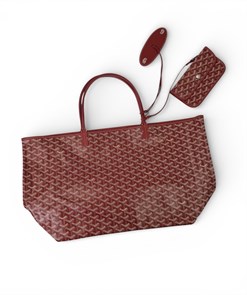 GOYARD сумка шоппер красная 40см СК-01099