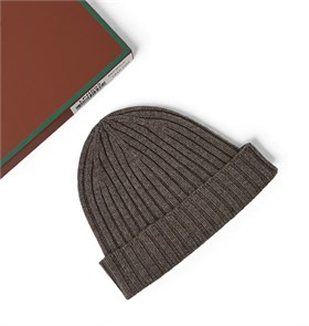 LORO PIANA шапка кашемир темно-бежевая ШП-00077