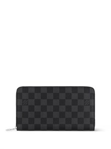 {{photo.Alt || photo.Description || 'LV кошелек Zippy большой серая шашка'}}