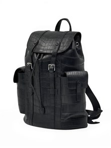 {{photo.Alt || photo.Description || 'LV рюкзак крокодил Christopher черный'}}