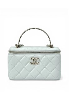 {{photo.Alt || photo.Description || 'CHANEL сумка Vanity с металлической ручкой кожа икра голубая золото'}}