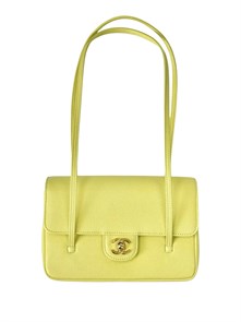 {{photo.Alt || photo.Description || 'CHANEL сумка конверт средняя кожа икра желтая золото'}}