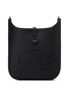 {{photo.Alt || photo.Description || 'HERMES сумка Evelyne кожа Того 23 см черная золото'}}