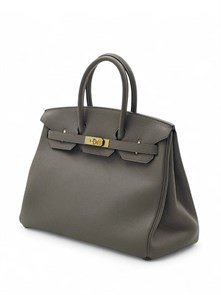 {{photo.Alt || photo.Description || 'HERMES сумка Birkin 35 см того серая золото'}}