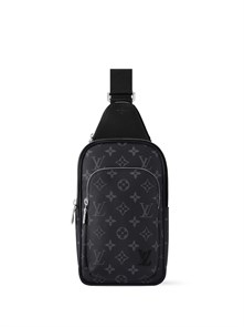 {{photo.Alt || photo.Description || 'LV Слинг Avenue серая монограмма большой карман спереди и железное лого'}}