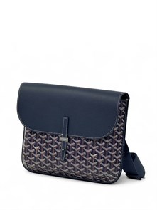 {{photo.Alt || photo.Description || 'Goyard мессенджер Coursier Messenger с клапаном канва монограмма синий'}}