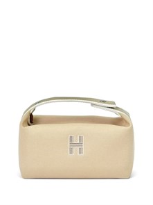 HERMES косметичка Bride-a-Brac текстиль на молнии большая бежевая НС-01446