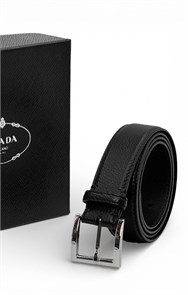 PRADA ремень брючный черный РМ-00092