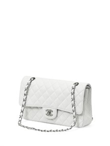 {{photo.Alt || photo.Description || 'CHANEL сумка 2.55 кожа икра в клетку 25 см белая серебро'}}