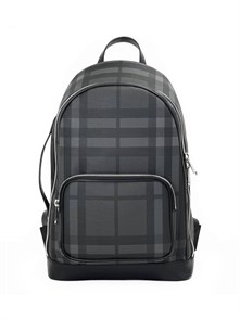 {{photo.Alt || photo.Description || 'BURBERRY рюкзак на молнии карман спереди клетка серый'}}
