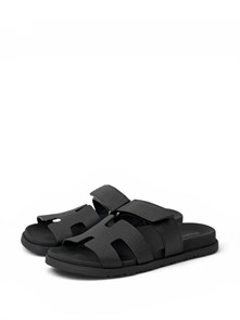 {{photo.Alt || photo.Description || 'HERMES Тапочки из черной кожи эпсом'}}