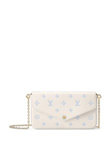 {{photo.Alt || photo.Description || 'LV клатч Pochette Felicie 3 в 1 кожа Того белая'}}