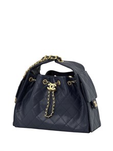 {{photo.Alt || photo.Description || 'CHANEL сумка Hobo 26 см кожа икра синяя золото'}}
