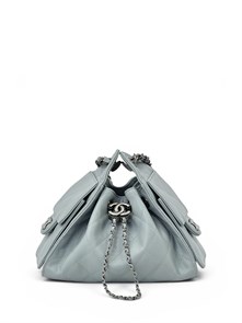 {{photo.Alt || photo.Description || 'CHANEL сумка Hobo 22 см кожа икра голубая серебро'}}