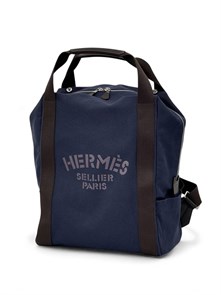 {{photo.Alt || photo.Description || 'HERMES рюкзак текстиль синего цвета'}}