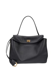 {{photo.Alt || photo.Description || 'BALENCIAGA сумка Rodeo Medium кожа гладкая черная золото'}}