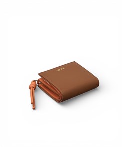 LOEWE кошелек на кнопке коричневый КЛ-00893