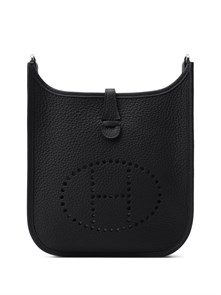{{photo.Alt || photo.Description || 'HERMES сумка Evelyne кожа Того 23 см черная серебро'}}