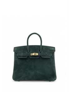 {{photo.Alt || photo.Description || 'HERMES сумка Birkin 25 см зеленая замша золото'}}