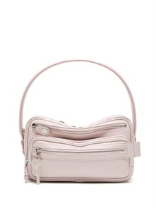 {{photo.Alt || photo.Description || 'ACNE STUDIOS сумка Small Camero гладкая розовая кожа серебро маленькая'}}