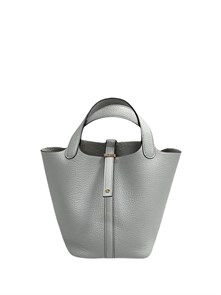 {{photo.Alt || photo.Description || 'HERMES сумка Picotin Cargo 18 см кожа Того серо-голубая'}}