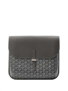 {{photo.Alt || photo.Description || 'Goyard мессенджер с клапаном канва монограмма серый'}}