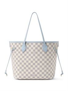 {{photo.Alt || photo.Description || 'LV сумка тоут Neverfull Inside Out MM белая шашка бежевая ткань маленькая'}}