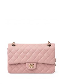 {{photo.Alt || photo.Description || 'CHANEL сумка 2.55 кожа икра в клетку 25 см розовая золото'}}