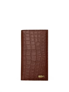 {{photo.Alt || photo.Description || 'ZILLI купюрница из коричневой кожи крокодила логотип золото снаружи'}}
