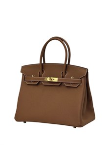 {{photo.Alt || photo.Description || 'HERMES Birkin 30см кожа Того с прожилками кэмел золото'}}