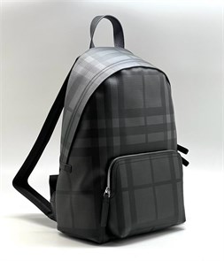 BURBERRY рюкзак мягкая канва клетка серый РК-1669