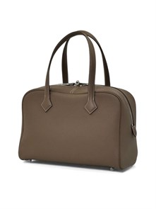 HERMES сумка Victoria кожа Того этуп серебро СК-00427