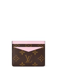 {{photo.Alt || photo.Description || 'LV визитница коричневая канва-розовая кожа'}}