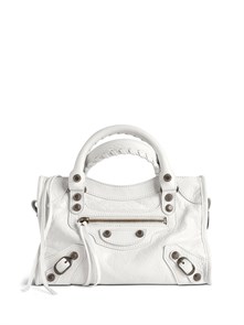 {{photo.Alt || photo.Description || 'BALENCIAGA сумка Le City Mini мятая кожа белая'}}