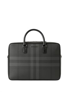 {{photo.Alt || photo.Description || 'BURBERRY портфель канва маленький толстый 2 полосы темно-серый'}}